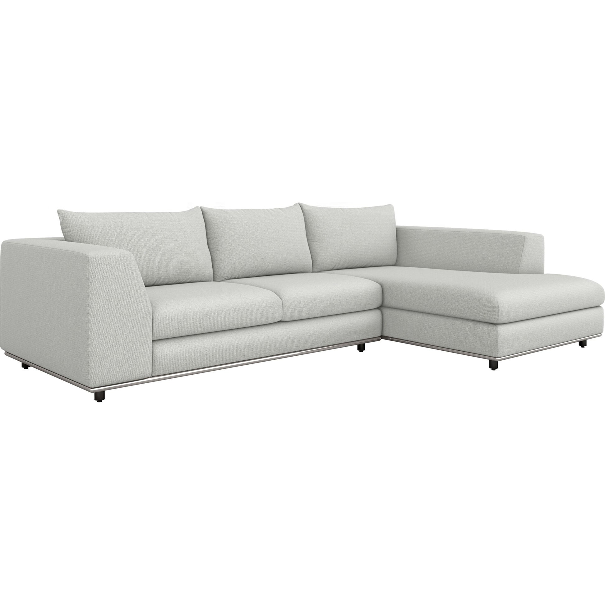 Comodo Chaise Sectional Left Facing by Interlude Home. Made from unique in a modern style.