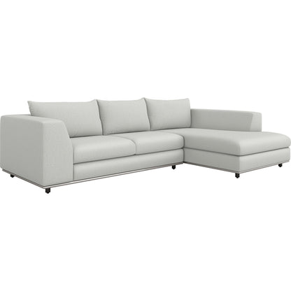 Comodo Chaise Sectional Left Facing by Interlude Home. Made from unique in a modern style.