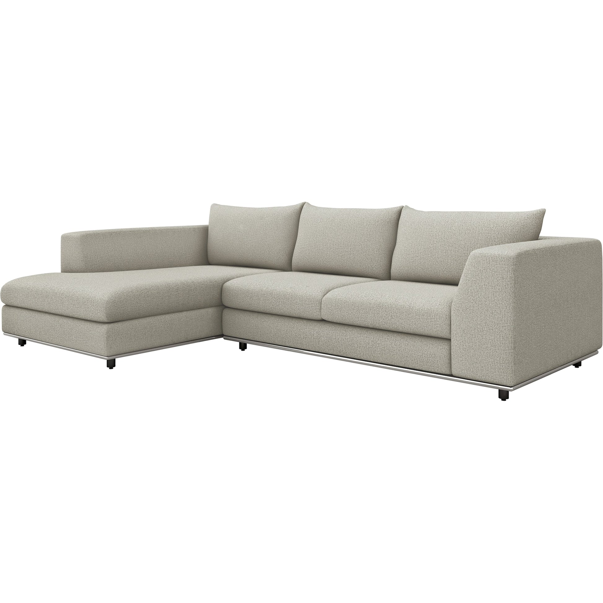Comodo Chaise Sectional Left Facing by Interlude Home. Made from unique in a modern style.