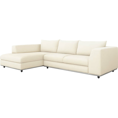 Comodo Chaise Sectional Left Facing by Interlude Home. Made from unique in a modern style.