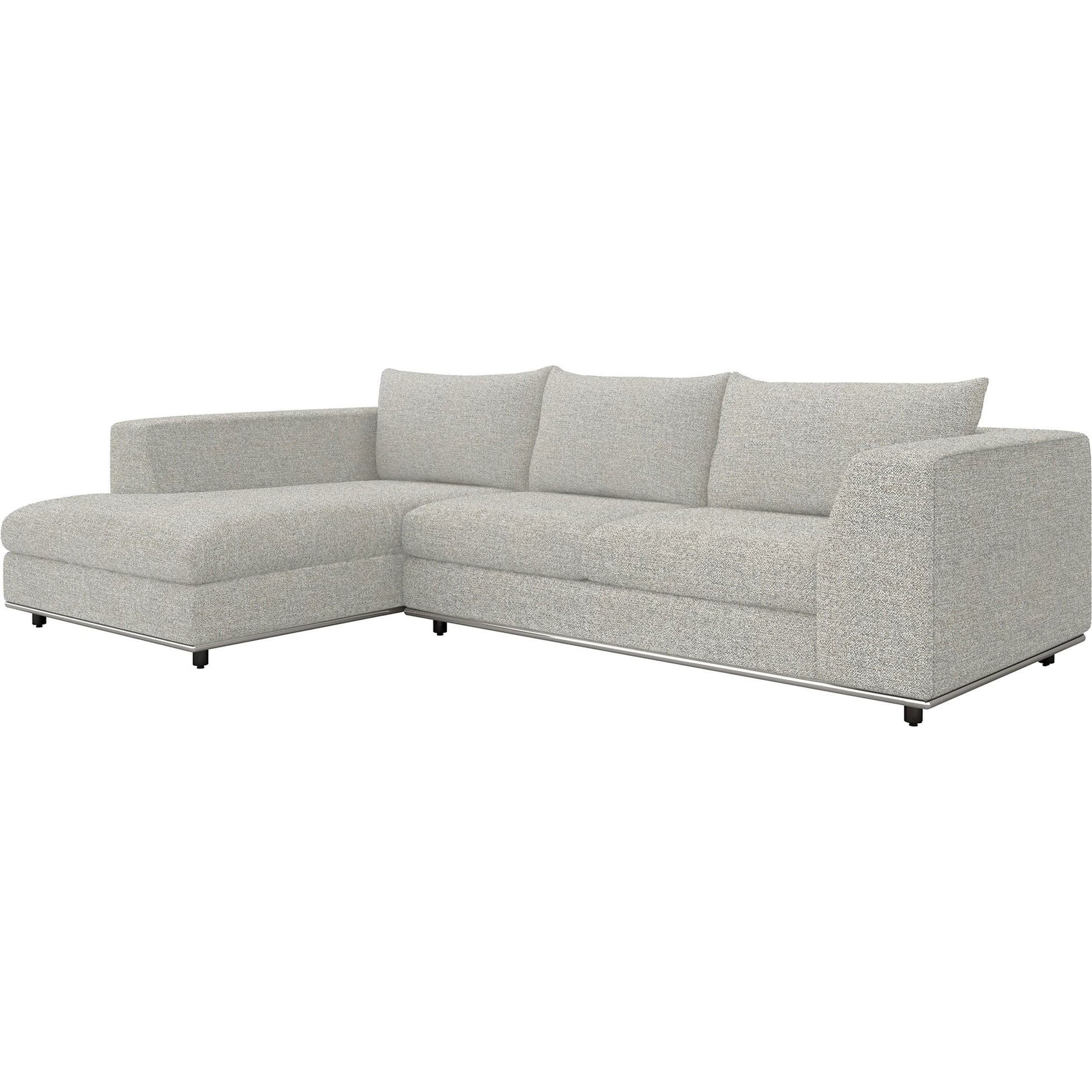 Comodo Chaise Sectional Left Facing by Interlude Home. Made from unique in a modern style.