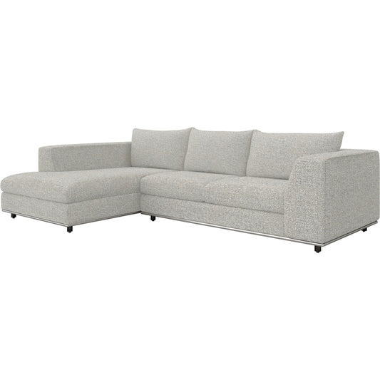 Comodo Chaise Sectional Left Facing by Interlude Home. Made from unique in a modern style.