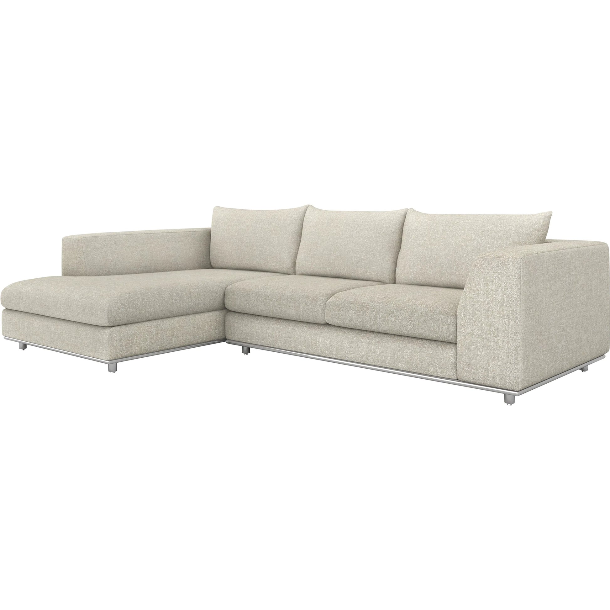 Comodo Chaise Sectional Left Facing by Interlude Home. Made from unique in a modern style.