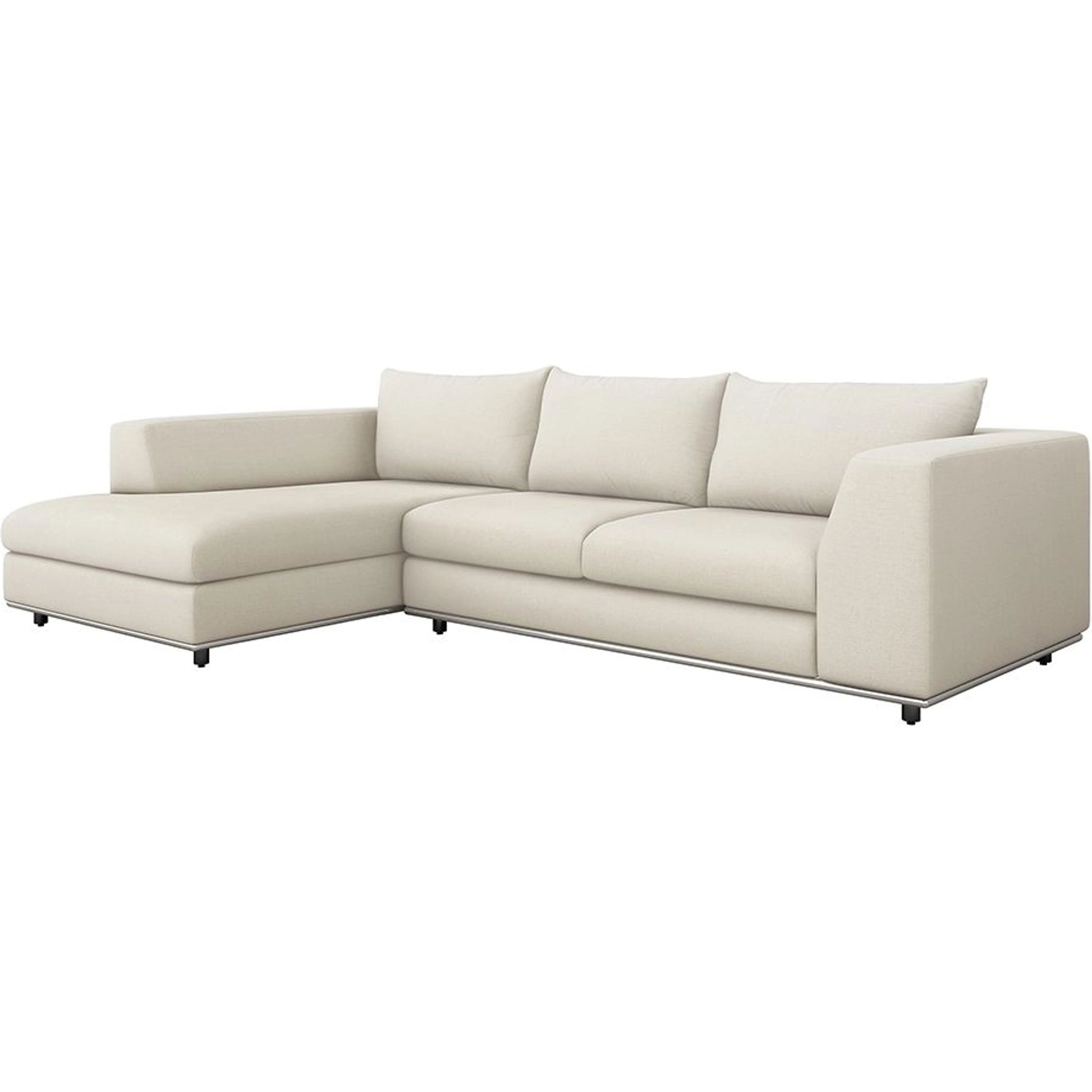Comodo Chaise Sectional Left Facing by Interlude Home. Made from unique in a modern style.