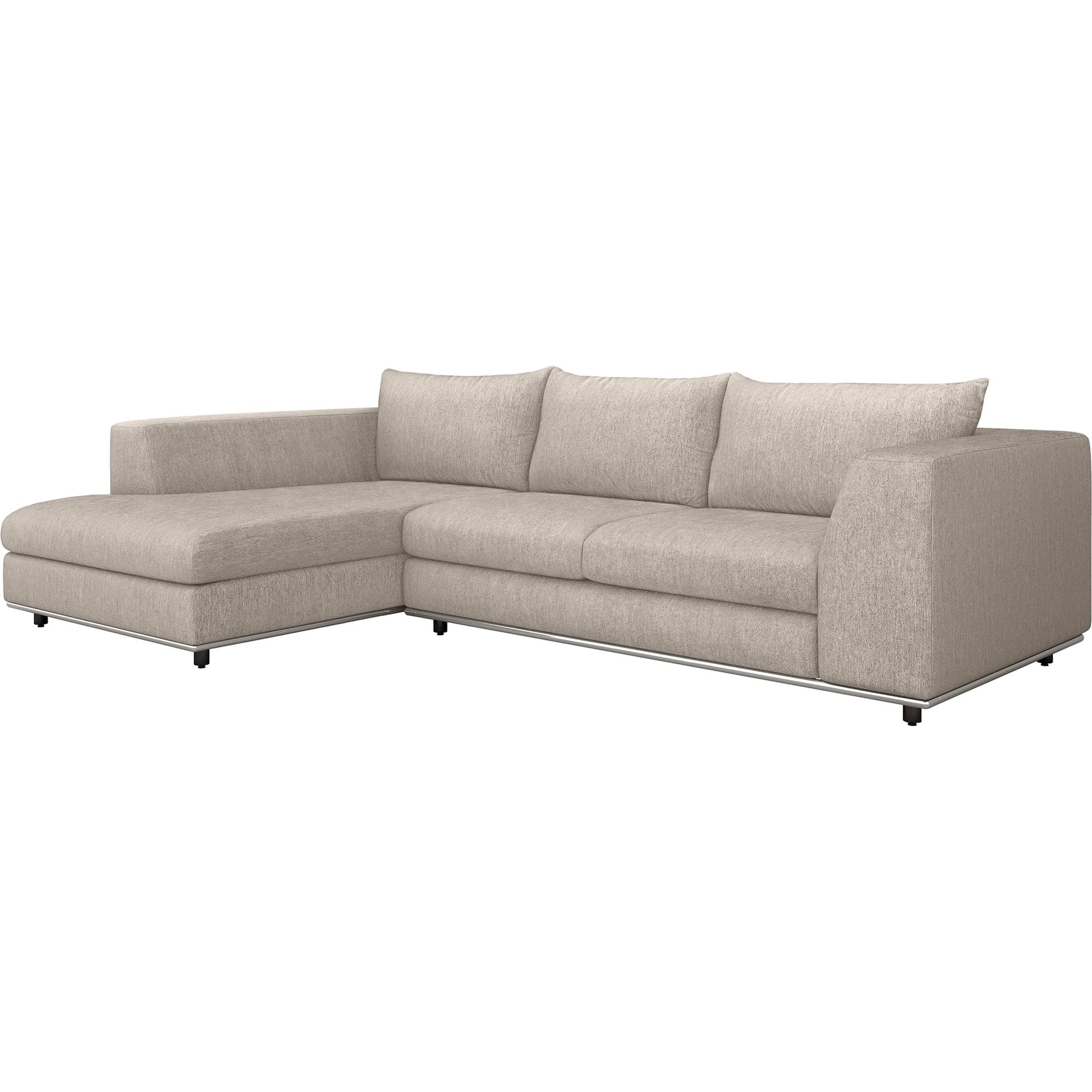 Comodo Chaise Sectional Left Facing by Interlude Home. Made from unique in a modern style.