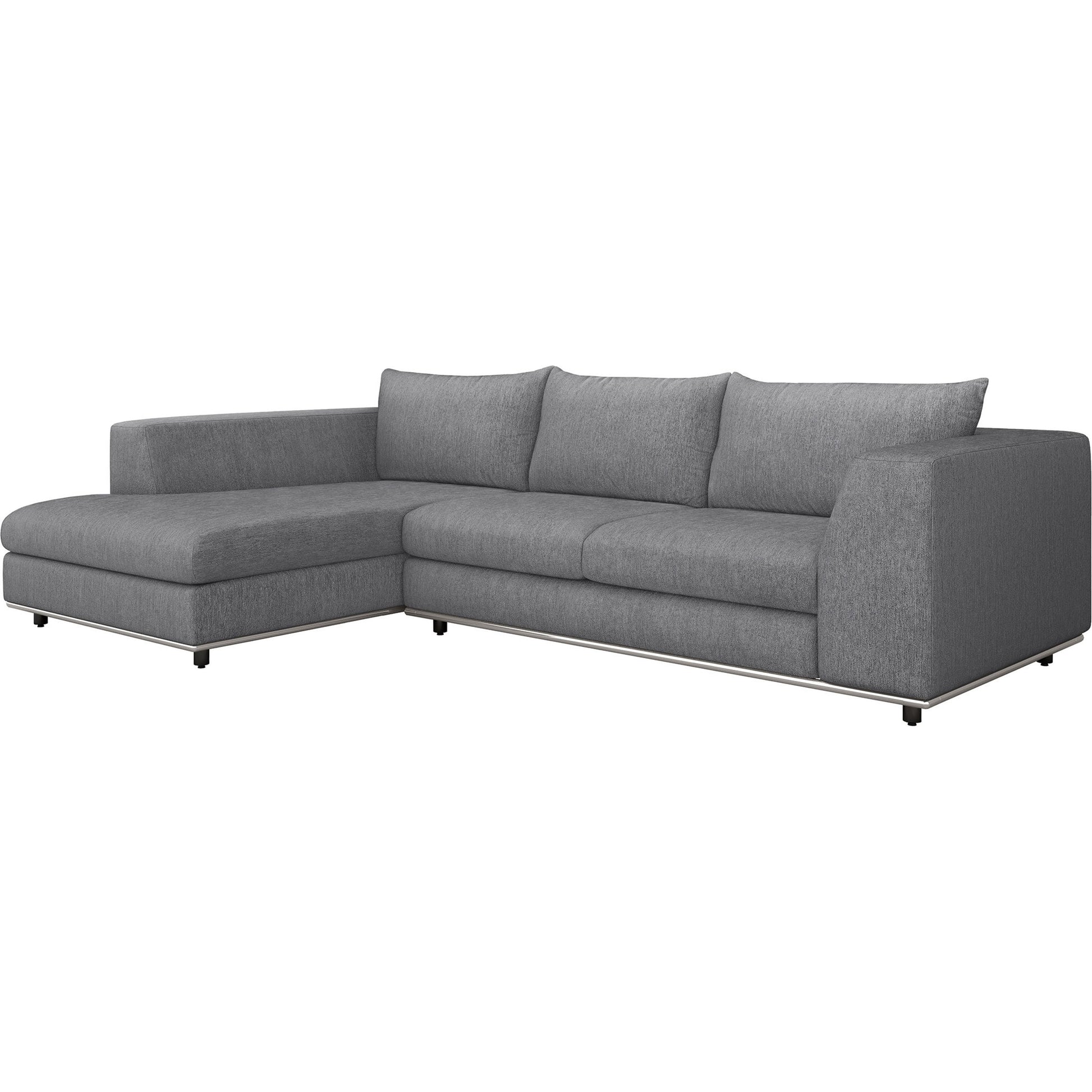Comodo Chaise Sectional Left Facing by Interlude Home. Made from unique in a modern style.