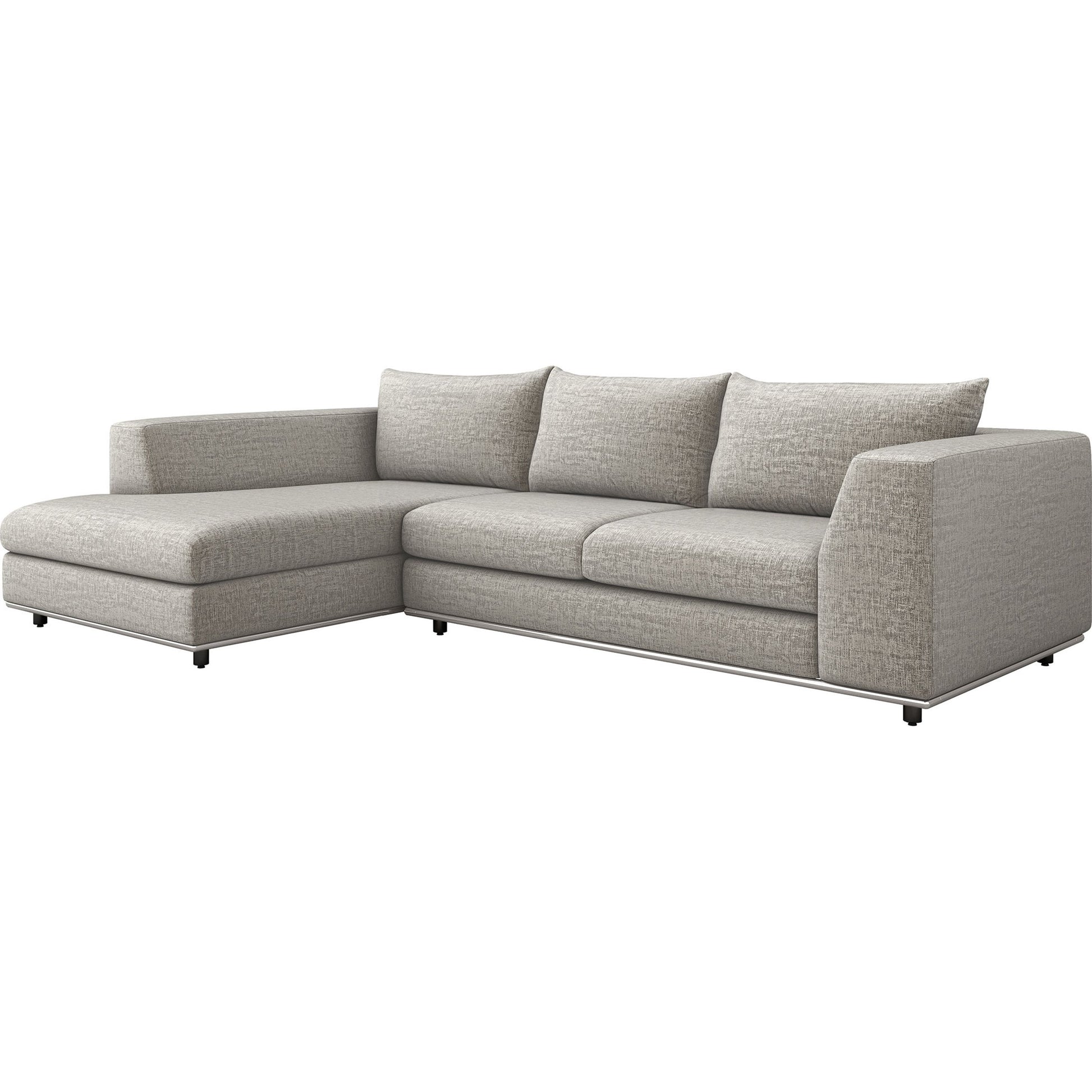 Comodo Chaise Sectional Left Facing by Interlude Home. Made from unique in a modern style.