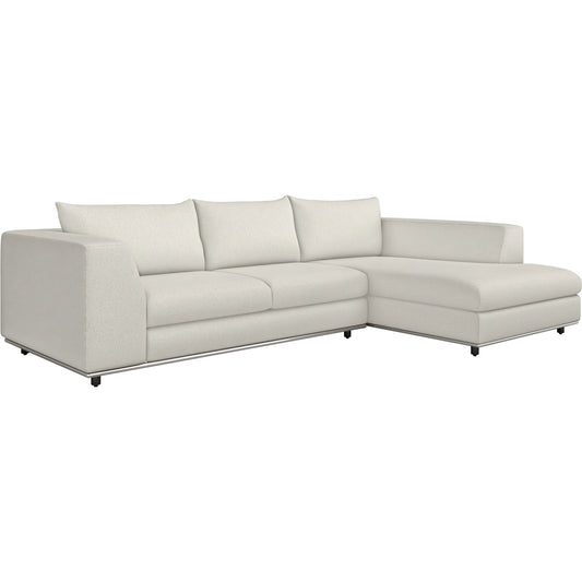 Comodo Chaise Sectional Left Facing by Interlude Home. Made from unique in a modern style.