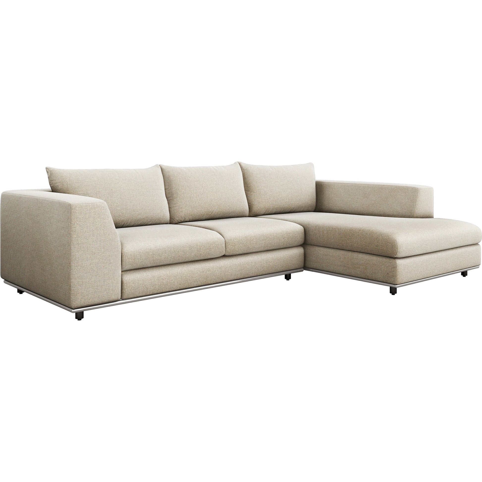 Comodo Chaise Sectional Left Facing by Interlude Home. Made from unique in a modern style.