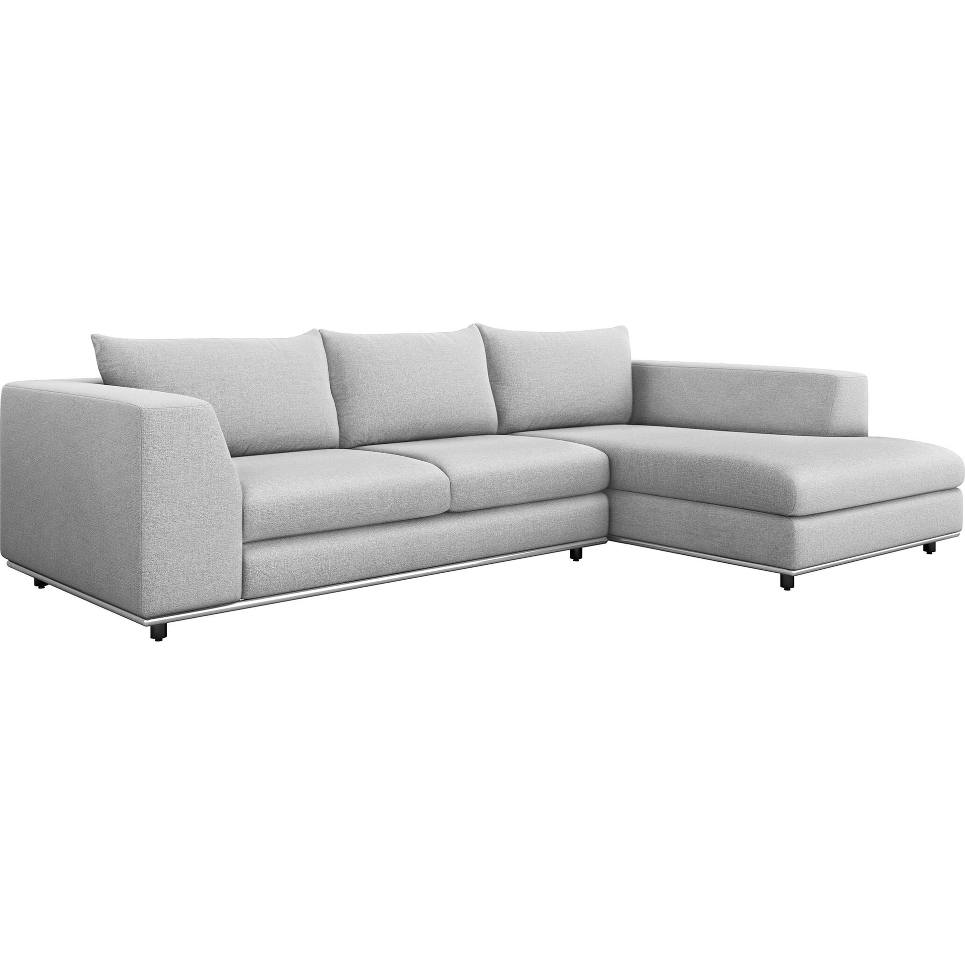 Comodo Chaise Sectional Left Facing by Interlude Home. Made from unique in a modern style.
