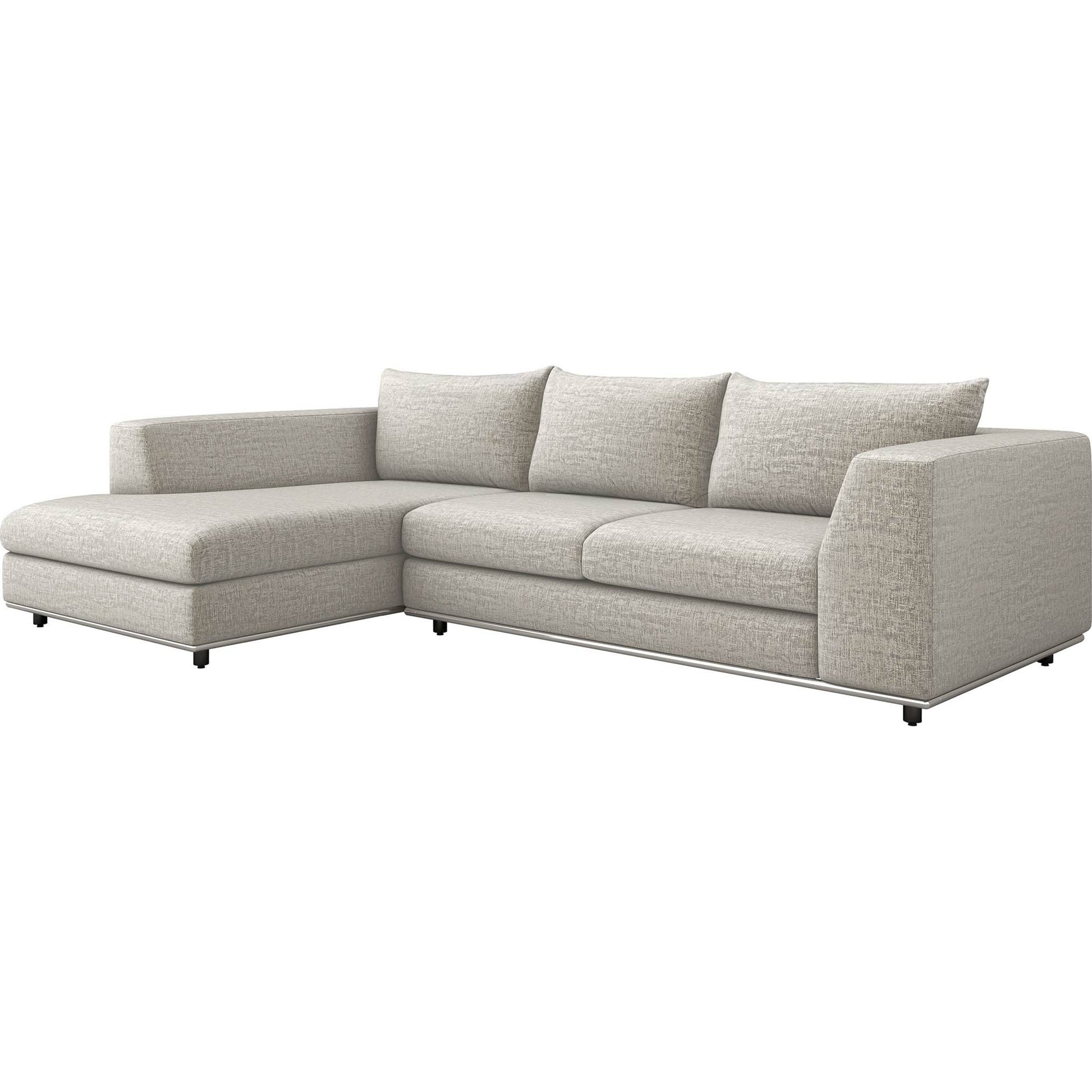 Comodo Chaise Sectional Right Facing by Interlude Home. Made from unique in a modern style.