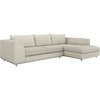 Comodo Chaise Sectional Right Facing by Interlude Home. Made from unique in a modern style.