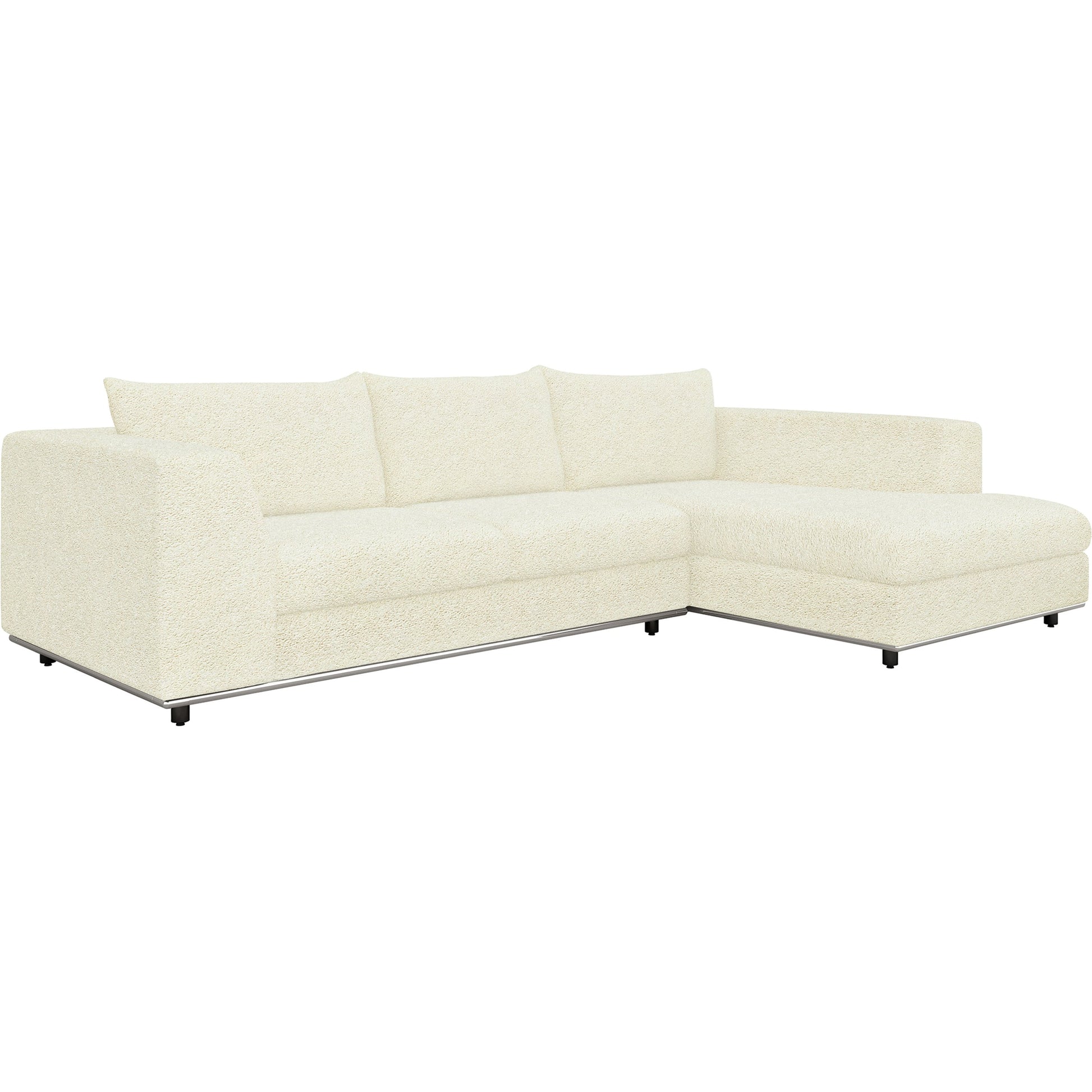 Comodo Chaise Sectional Right Facing by Interlude Home. Made from unique in a modern style.
