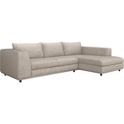 Comodo Chaise Sectional Right Facing by Interlude Home. Made from unique in a modern style.