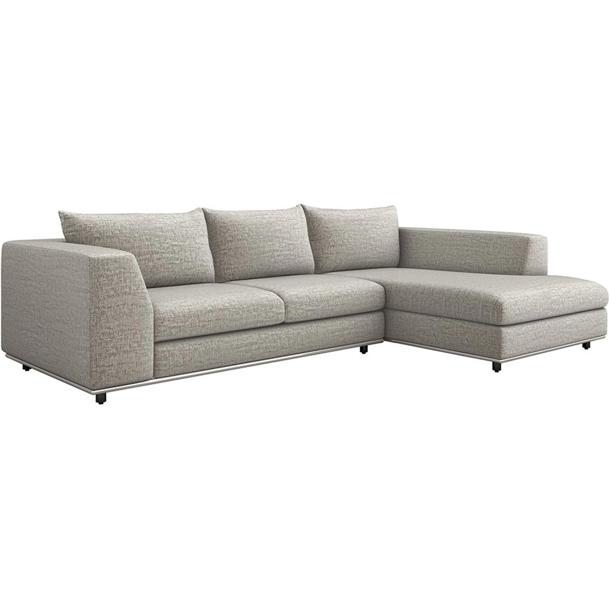 Comodo Chaise Sectional Left Facing by Interlude Home. Made from unique in a modern style.