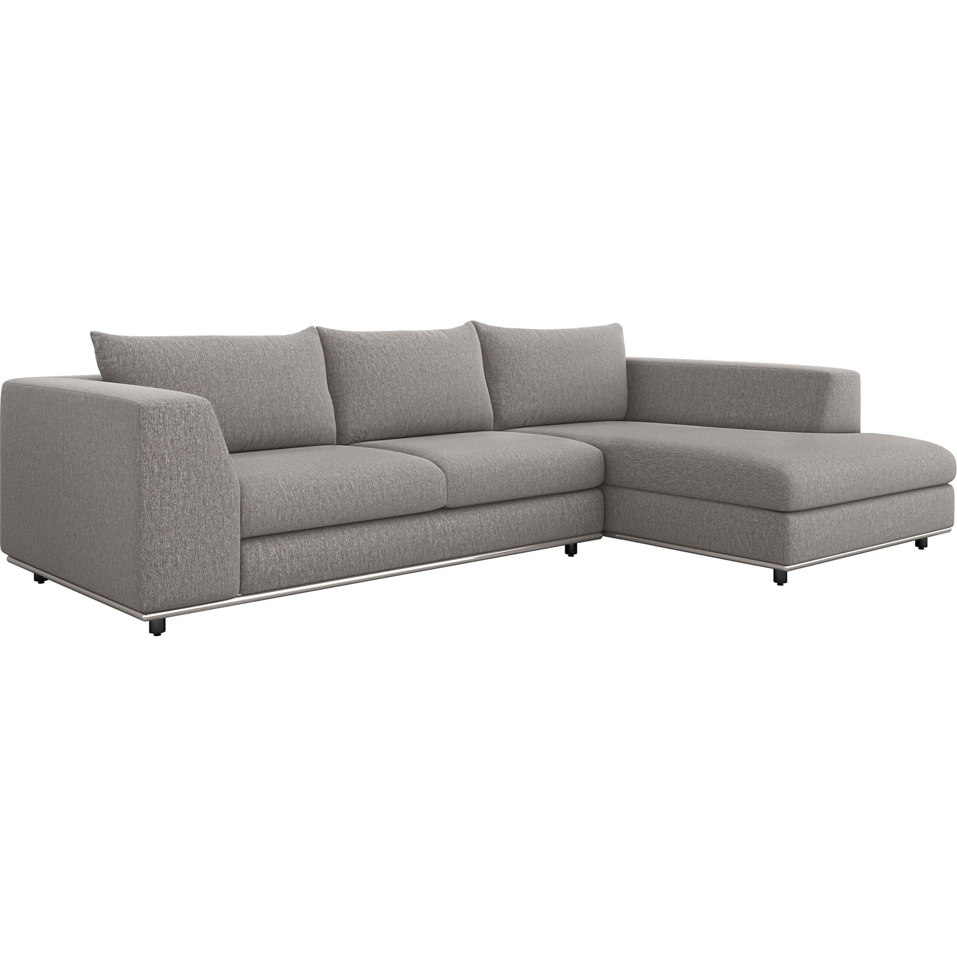 Comodo Chaise Sectional Right Facing by Interlude Home. Made from unique in a modern style.