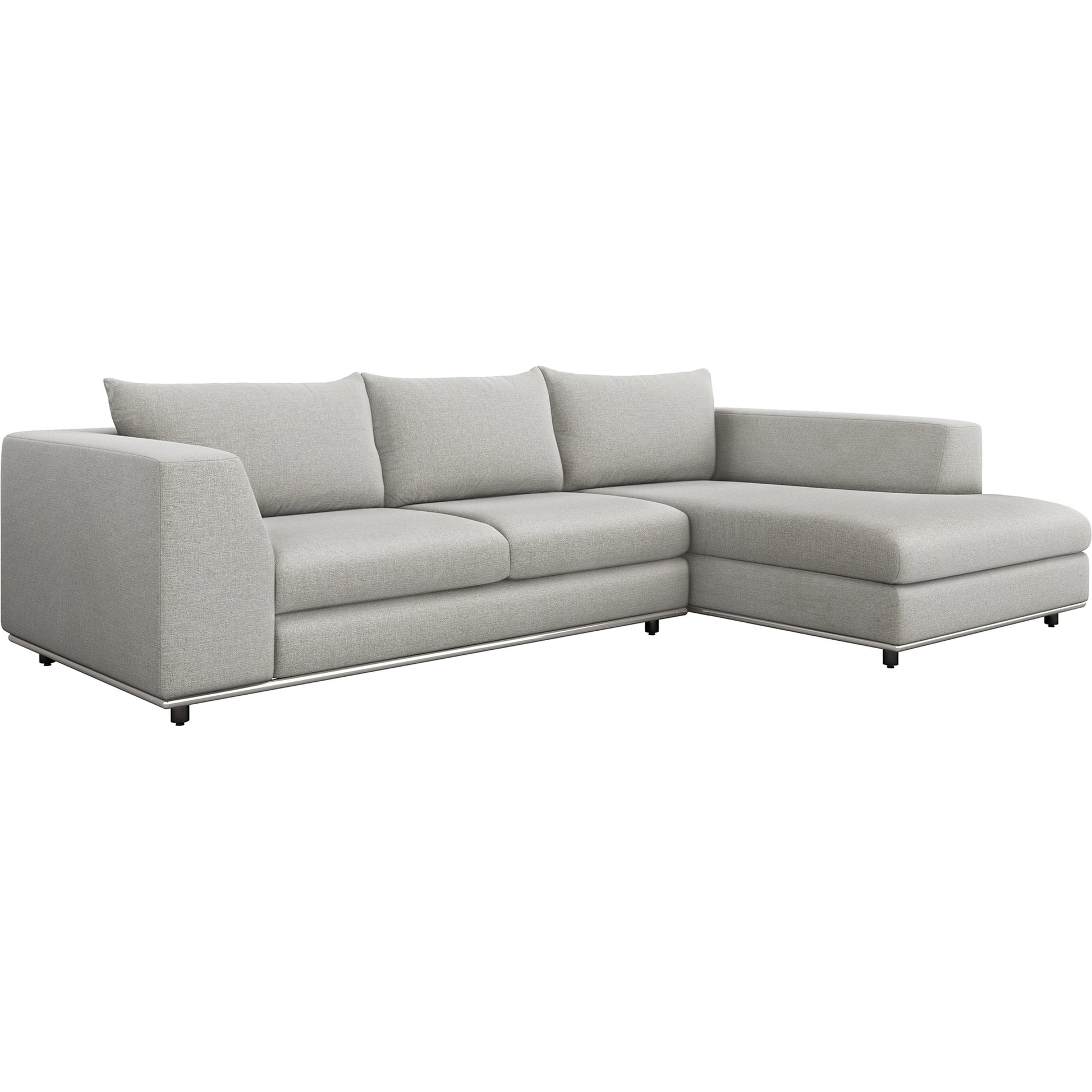 Comodo Chaise Sectional Right Facing by Interlude Home. Made from unique in a modern style.