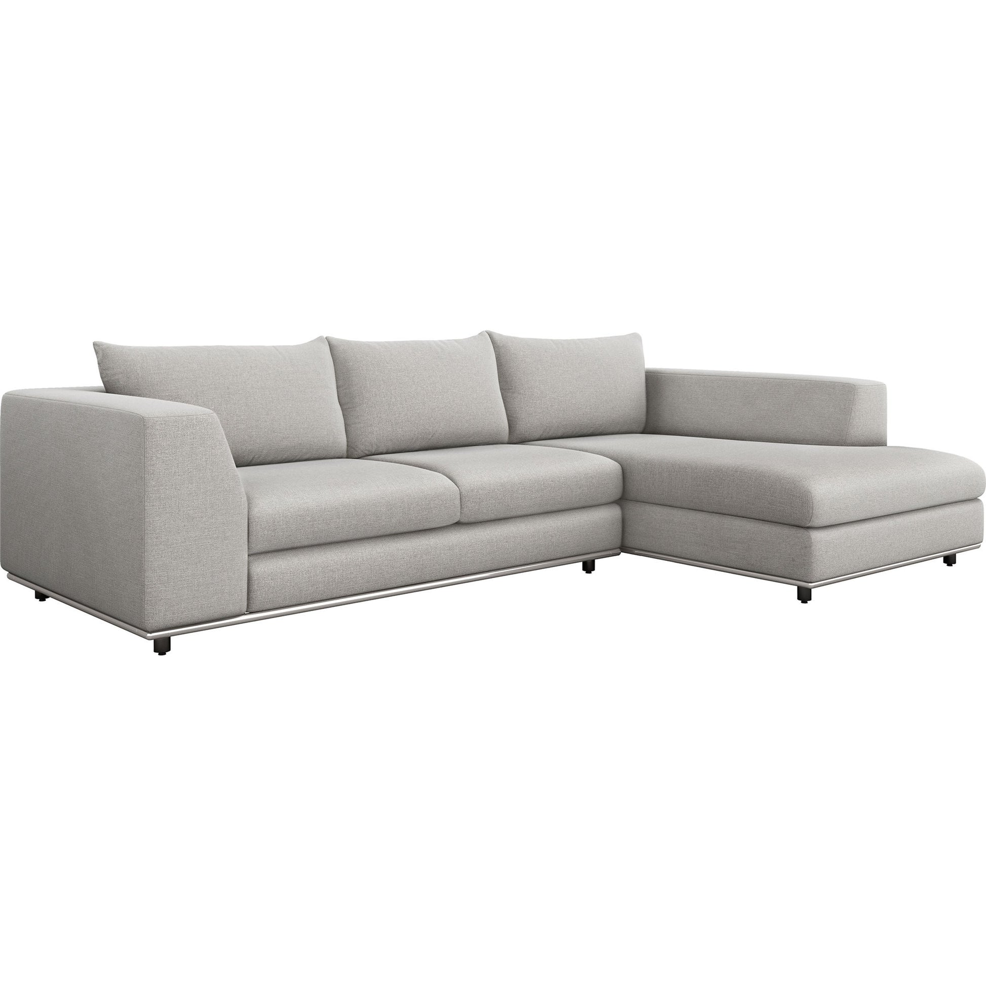 Comodo Chaise Sectional Right Facing by Interlude Home. Made from unique in a modern style.