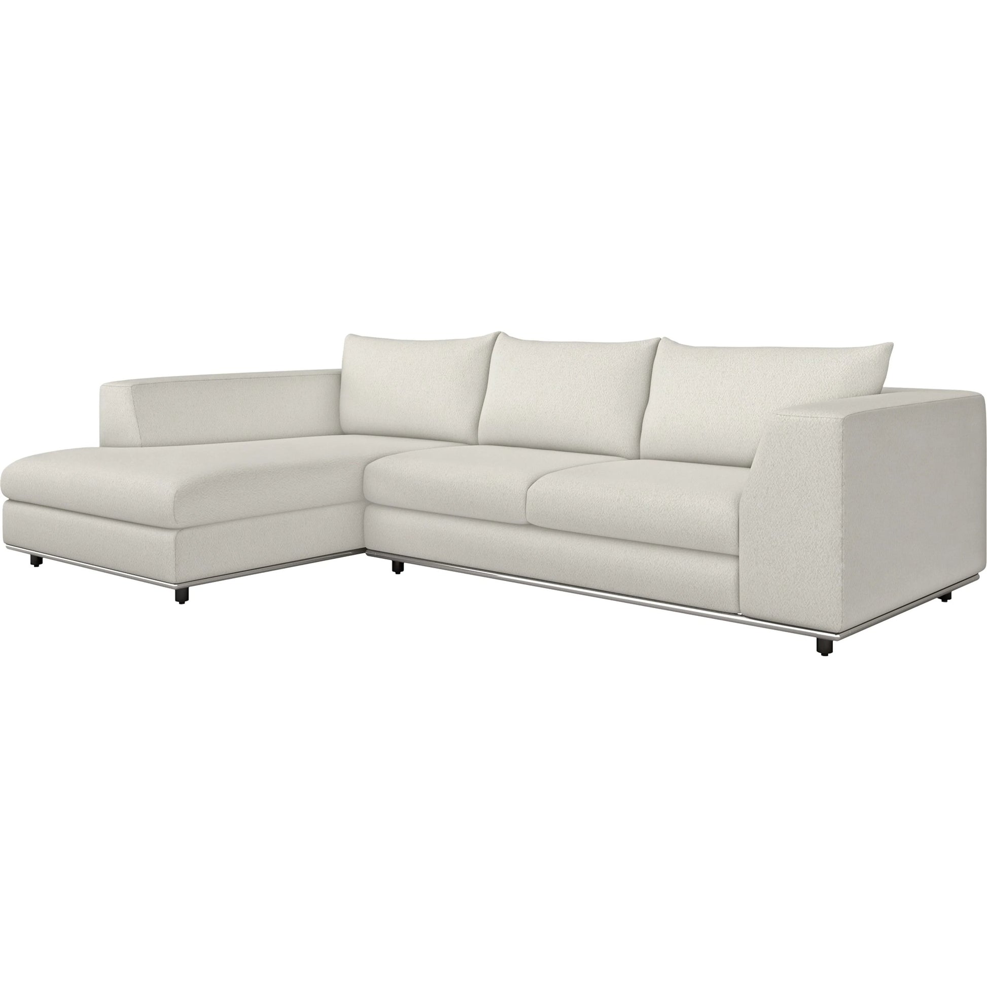 Comodo Chaise Sectional Left Facing by Interlude Home. Made from unique in a modern style.