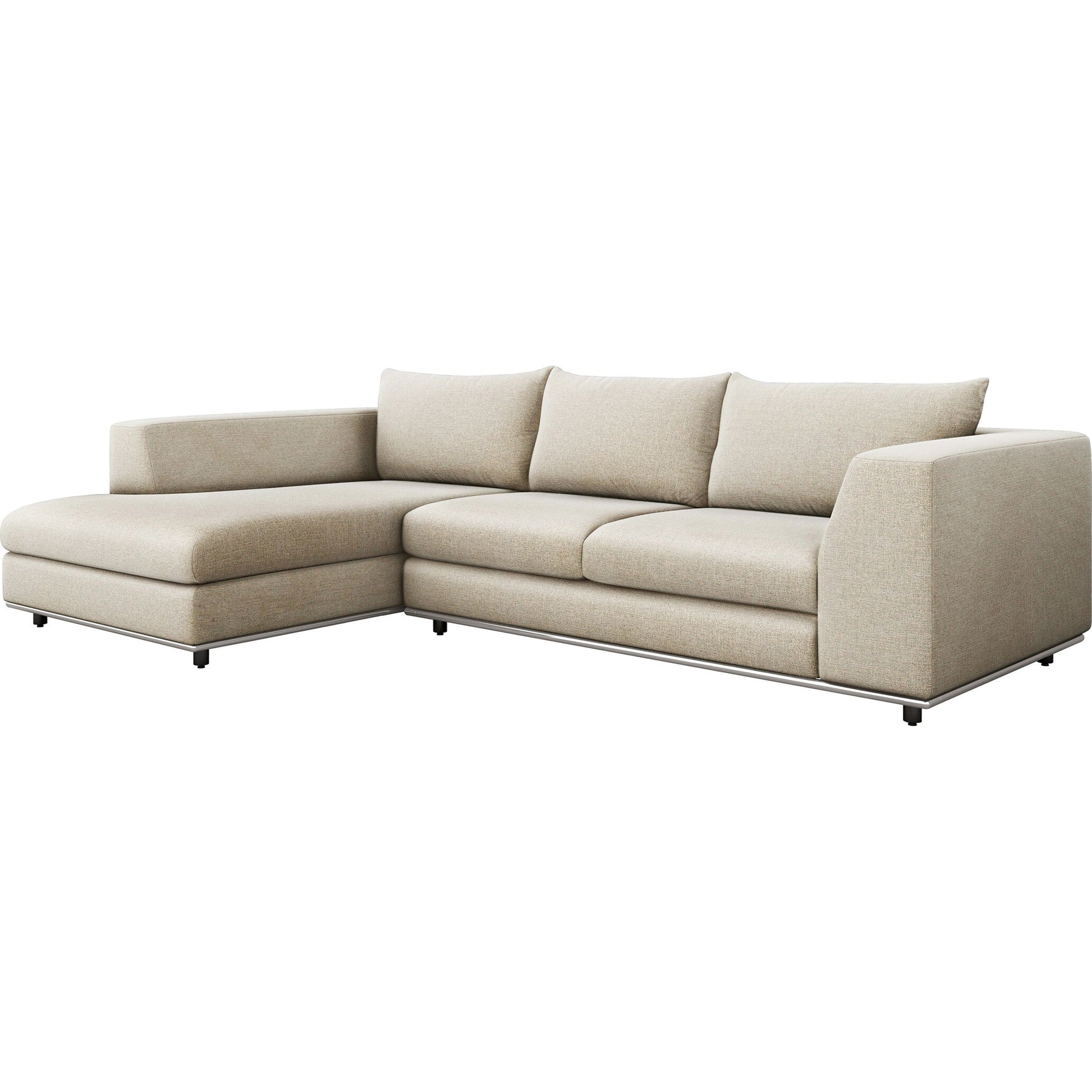 Comodo Chaise Sectional Right Facing by Interlude Home. Made from unique in a modern style.