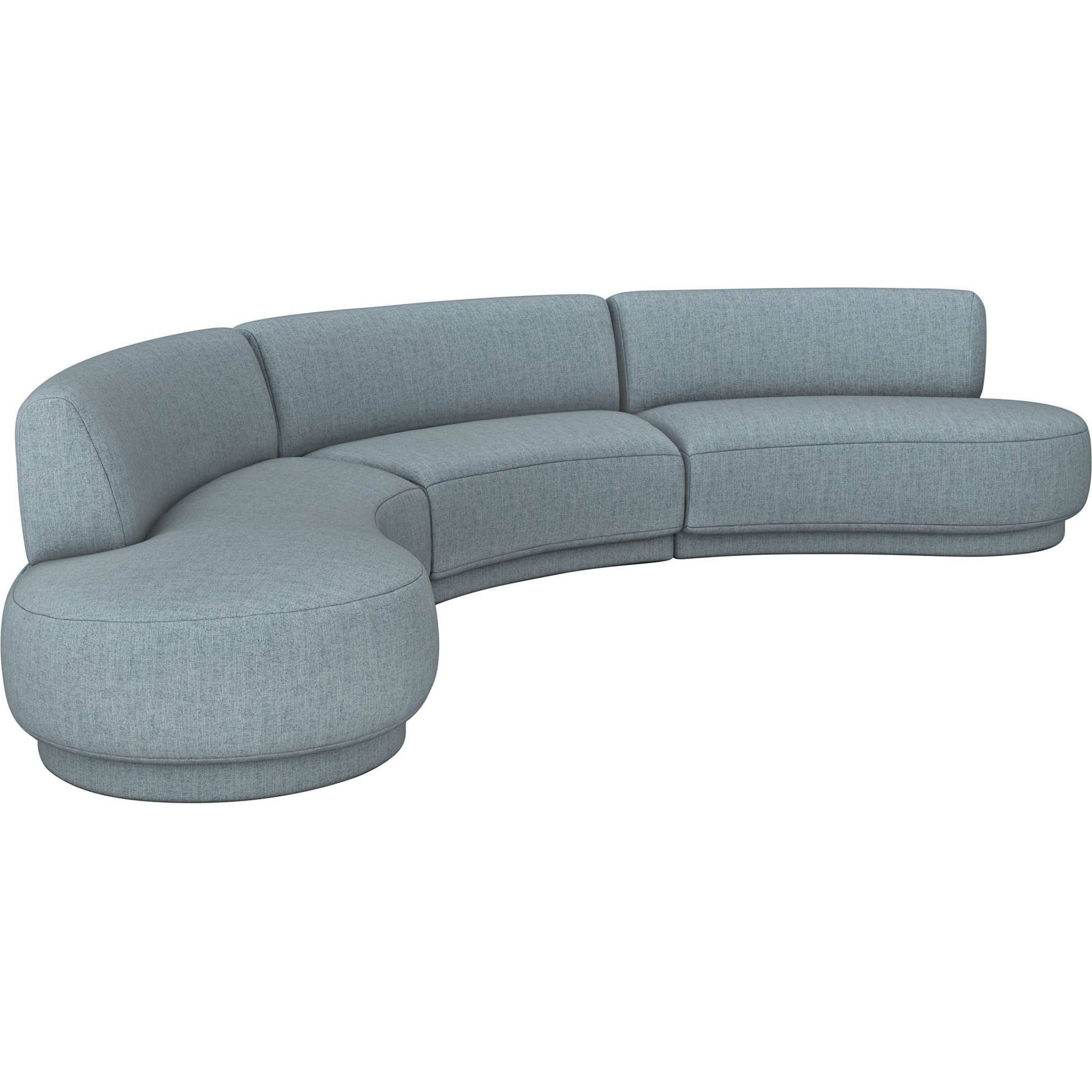 Nuage Sectional by Interlude Home. Made from unique in a coastal style.