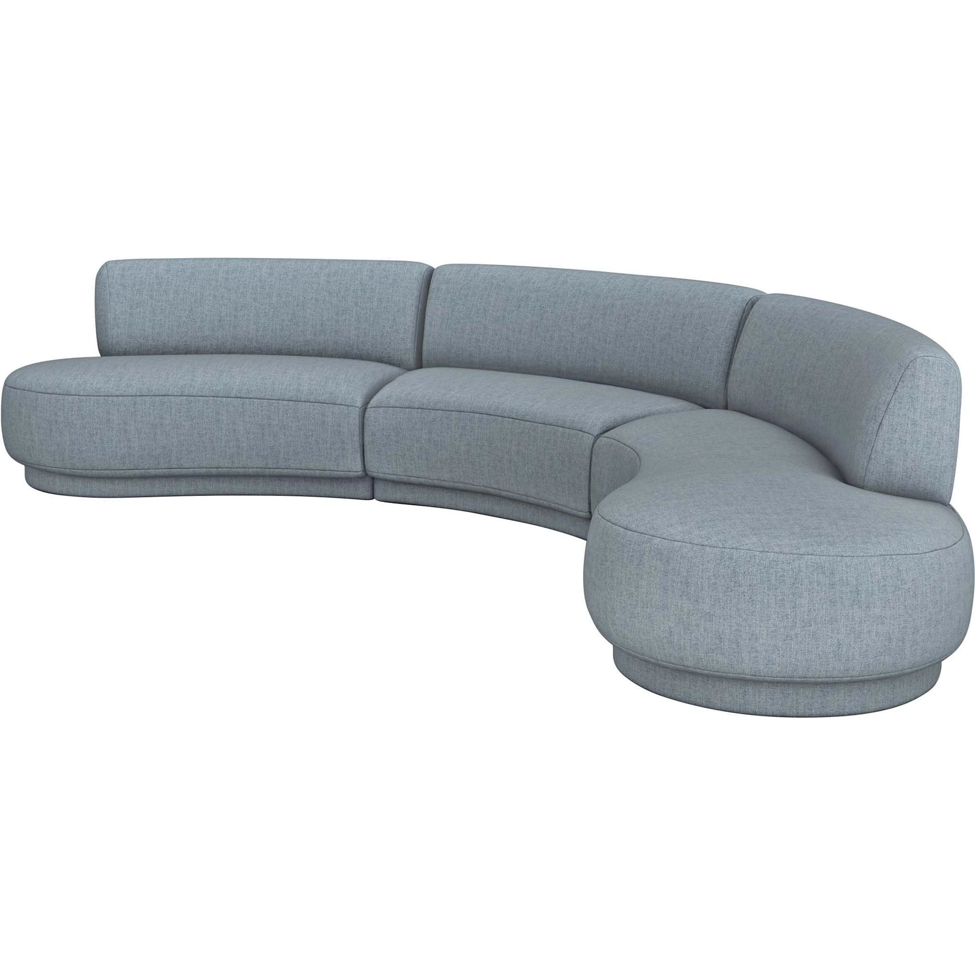 Nuage Sectional by Interlude Home. Made from unique in a coastal style.