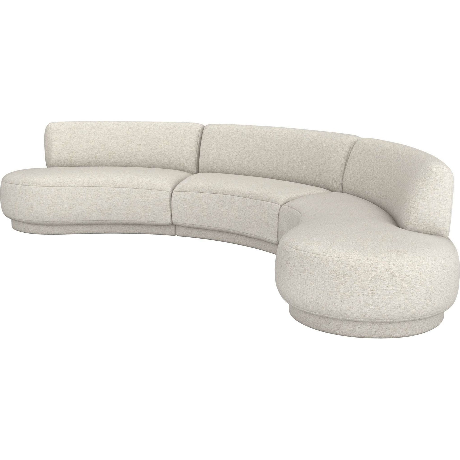 Nuage Sectional by Interlude Home. Made from unique in a coastal style.