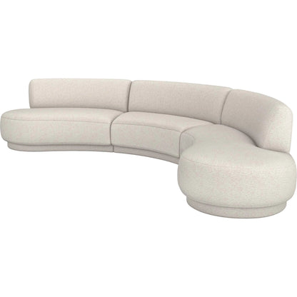 Nuage Sectional by Interlude Home. Made from unique in a coastal style.