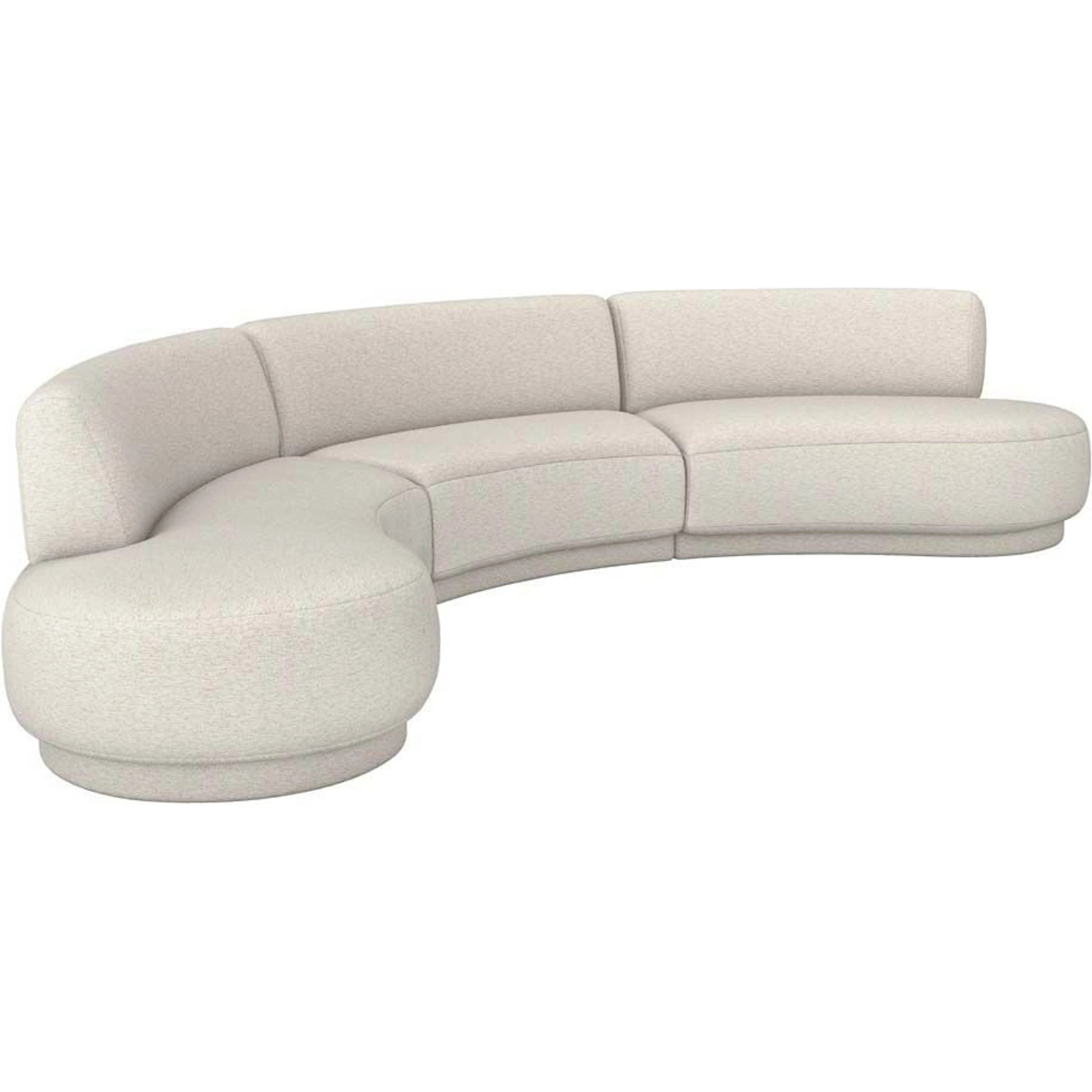 Nuage Sectional by Interlude Home. Made from unique in a coastal style.