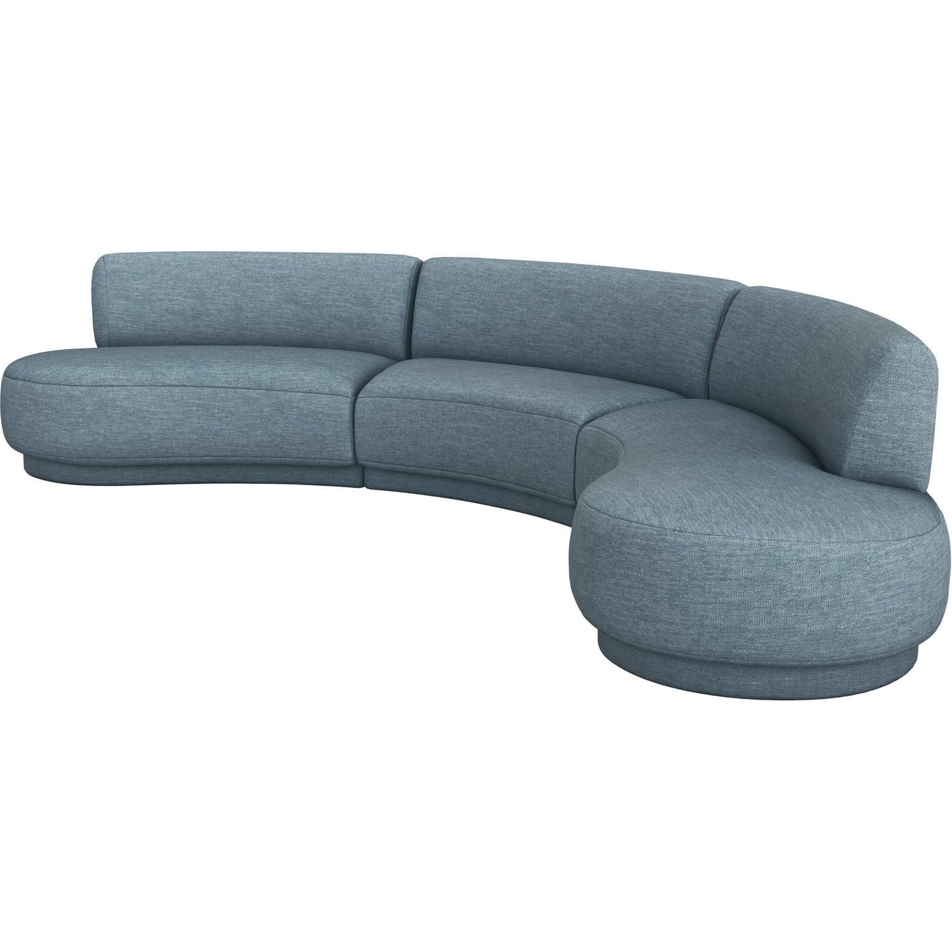 Nuage Sectional by Interlude Home. Made from unique in a coastal style.