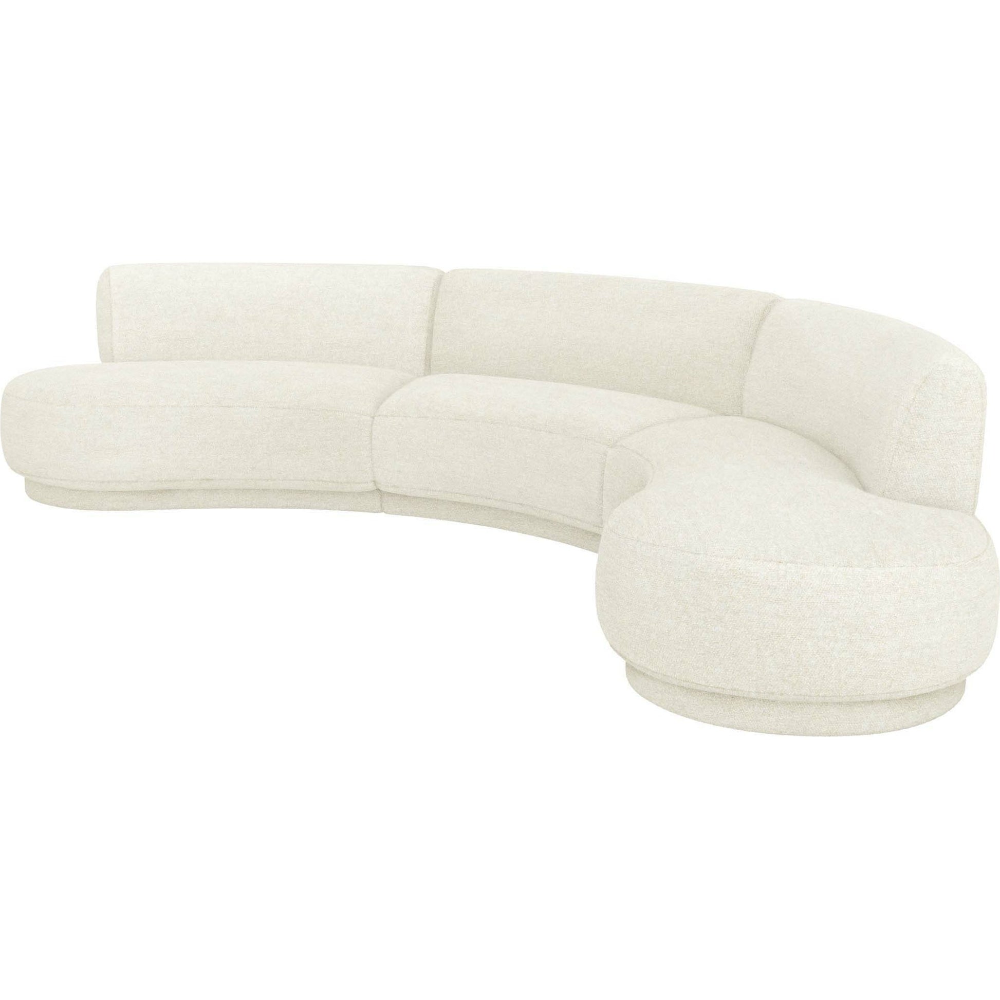 Nuage Sectional by Interlude Home. Made from unique in a coastal style.
