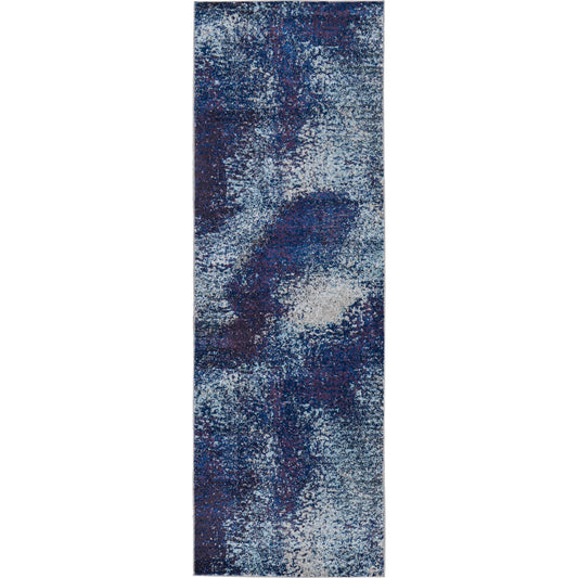 Edgemont Rug - 39IQF by Feizy in blue, purple, ivory. Made from polypropylene, polyester in a unique style.