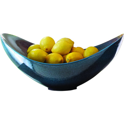 Swoop Bowl by Global Views. Made from ceramic in a modern style.