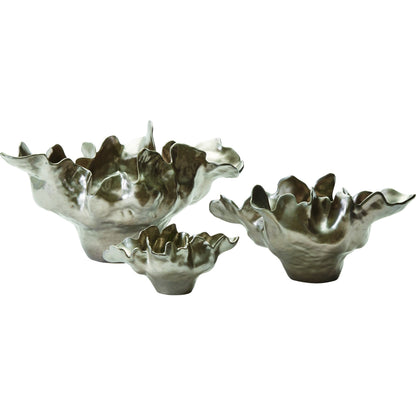 Meteor Bowl by Global Views. Made from ceramic in a coastal style.