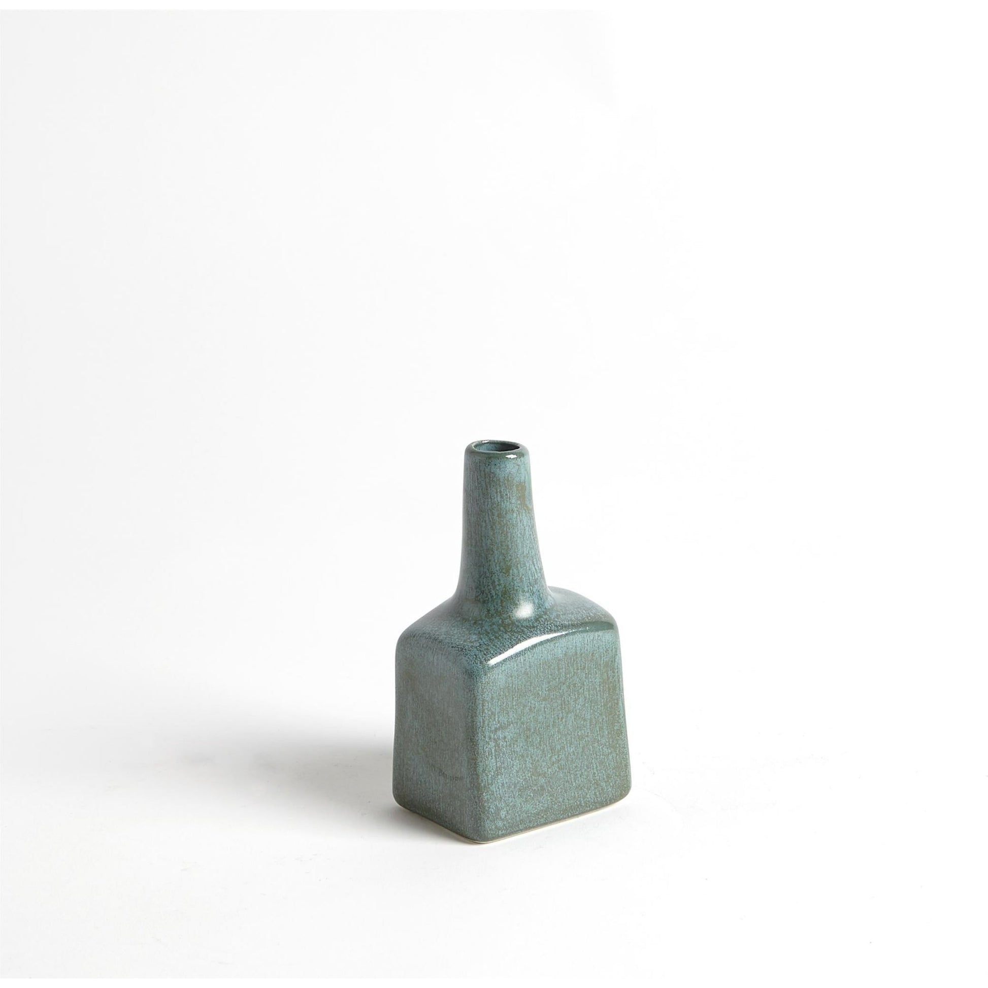 Tall Stack Bottle by Global Views in reactive ivory. Made from earthenware in a eclectic & global style.