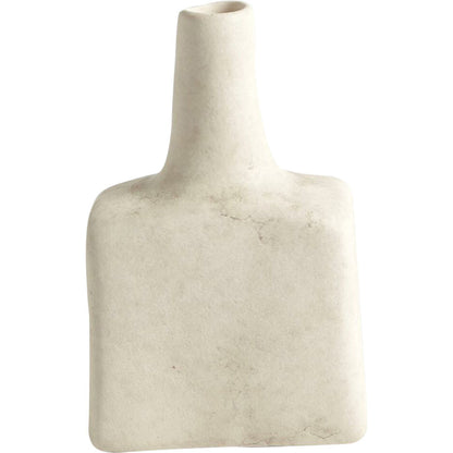 Tall Stack Bottle by Global Views in reactive ivory. Made from earthenware in a eclectic & global style.