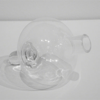Mini Floating Droplet Vase by Global Views. Made from glass in a modern style.