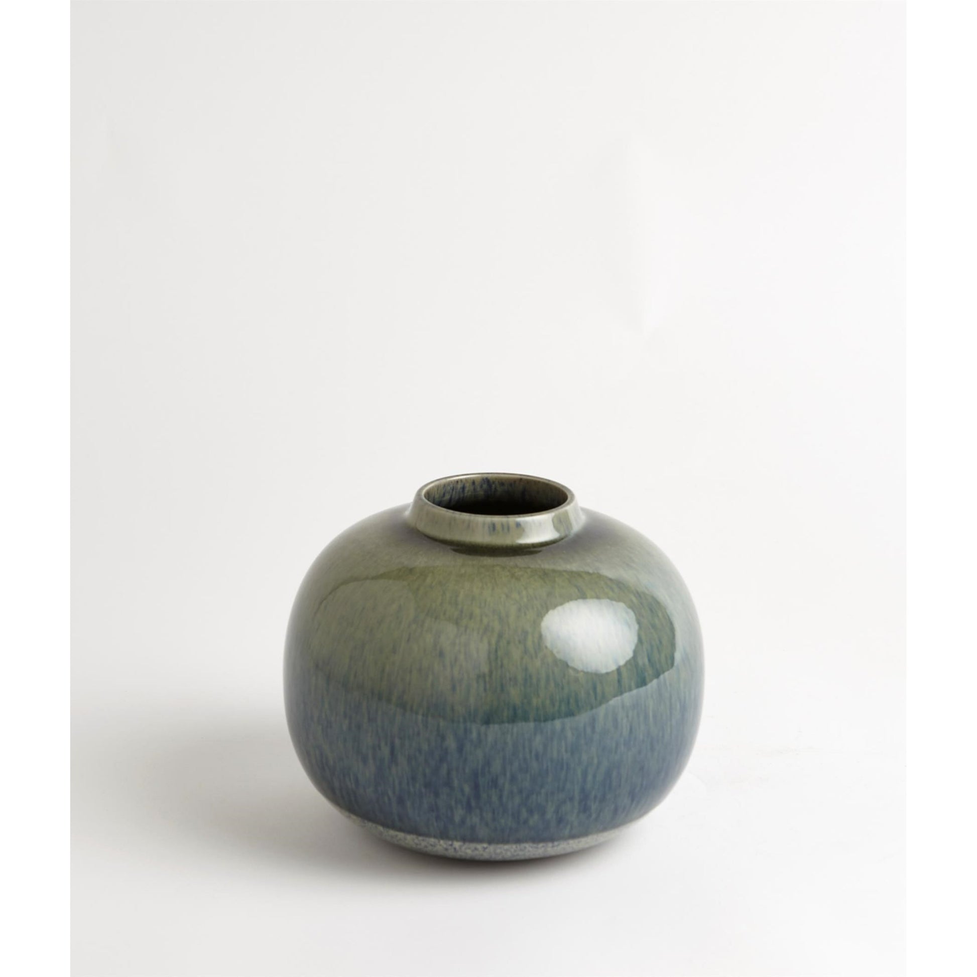 Tidal Vase by Global Views. Made from earthenware in a transitional style.