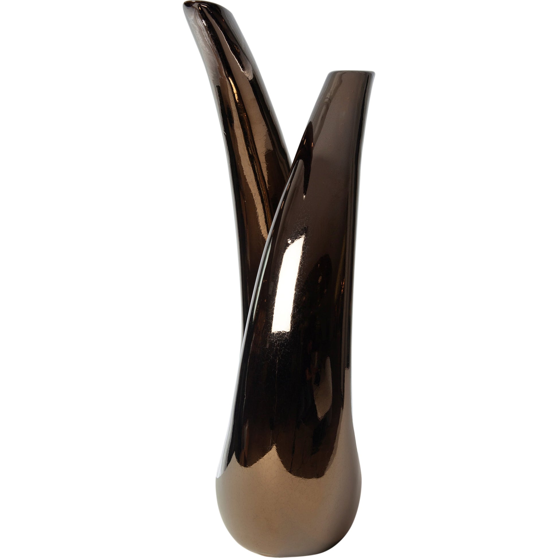 Loop Sculpture by Global Views. Made from ceramic in a modern style.