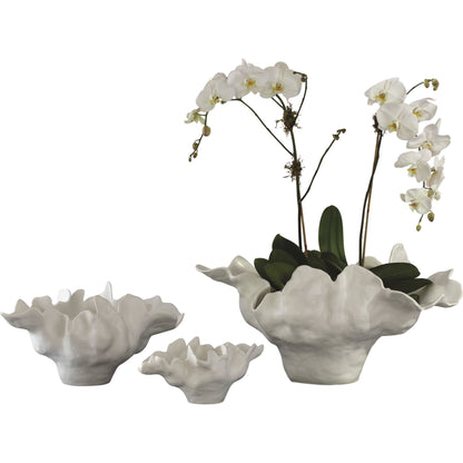 Meteor Bowl by Global Views. Made from ceramic in a coastal style.