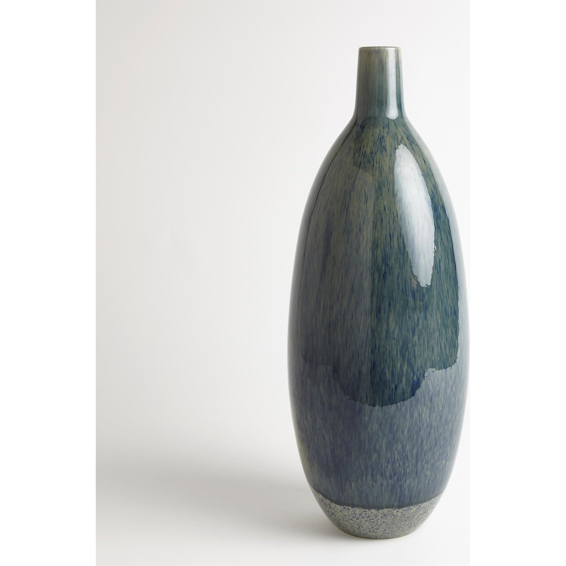 Tidal Vase by Global Views. Made from earthenware in a transitional style.