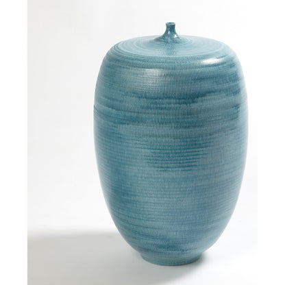 Fat Bottle by Global Views. Made from porcelain in a coastal style.