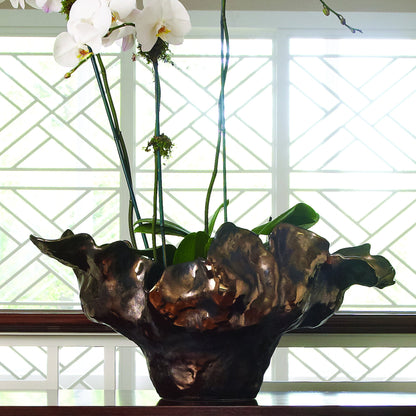 Meteor Bowl by Global Views. Made from ceramic in a coastal style.