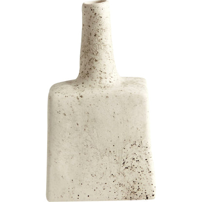 Tall Stack Bottle by Global Views in reactive ivory. Made from earthenware in a eclectic & global style.