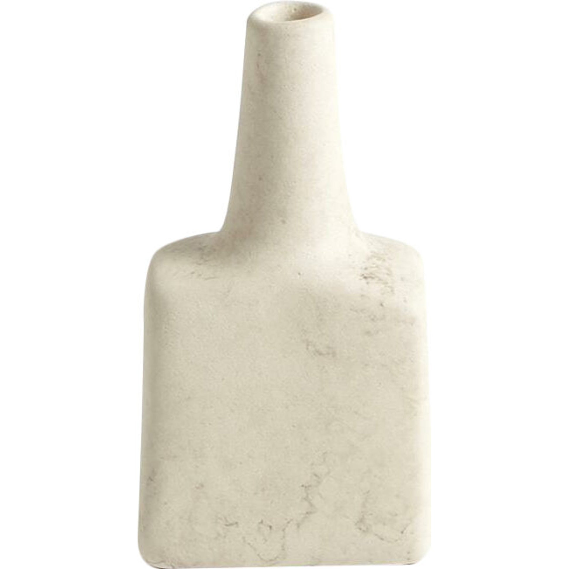 Tall Stack Bottle by Global Views in reactive ivory. Made from earthenware in a eclectic & global style.