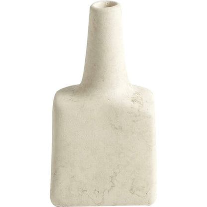 Tall Stack Bottle by Global Views in reactive ivory. Made from earthenware in a eclectic & global style.