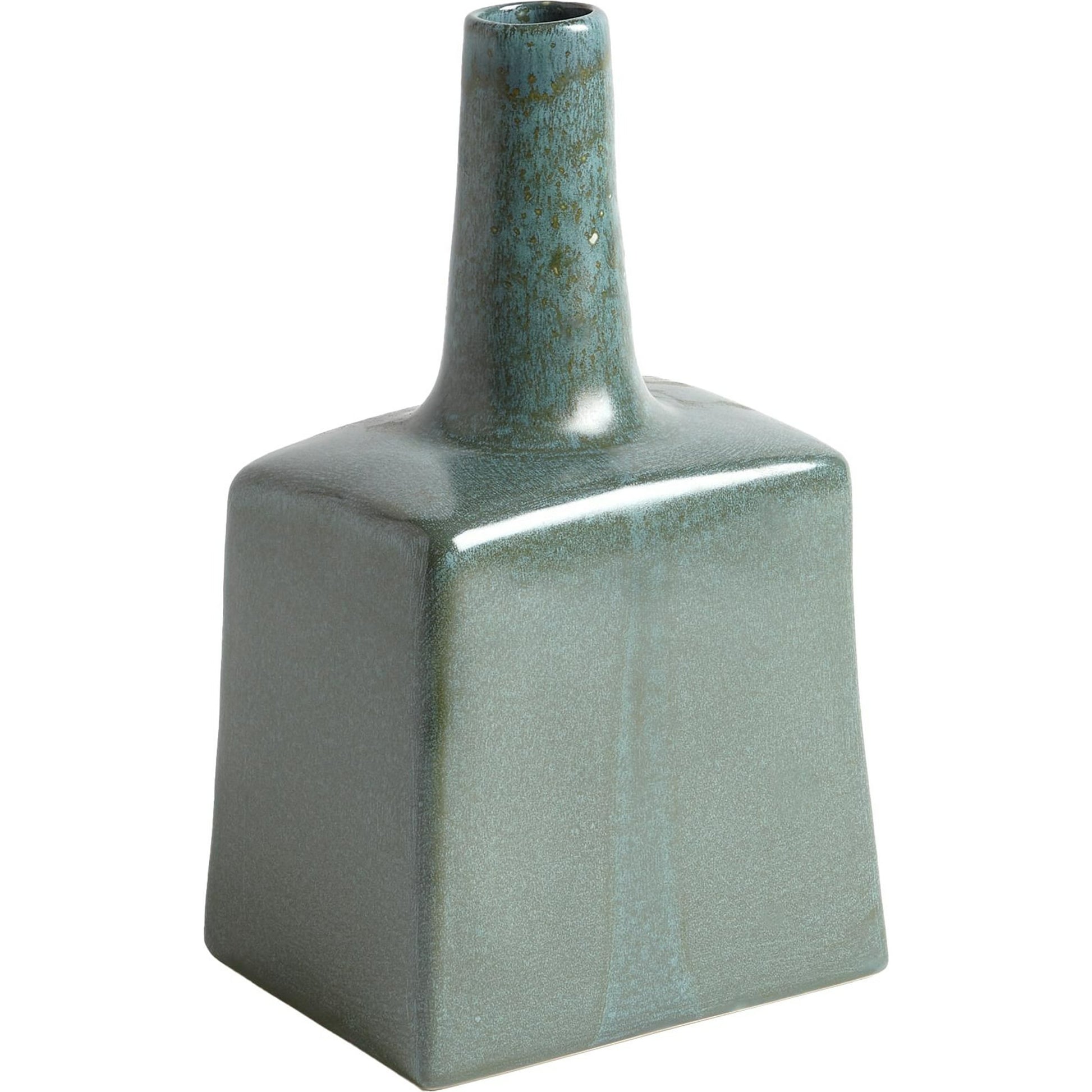 Tall Stack Bottle by Global Views in reactive ivory. Made from earthenware in a eclectic & global style.