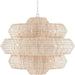 Antibes Chandelier by Currey and Company. Made from unique in a modern style.