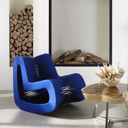 Seat Belt Rocking Chair by Phillips Collection. Made from cotton in a modern style.