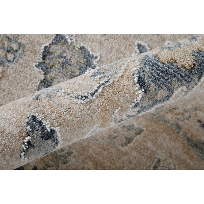 Pasha Transitional & Botanical Rug - 39M7F by Feizy. Made from polyester in a unique style.